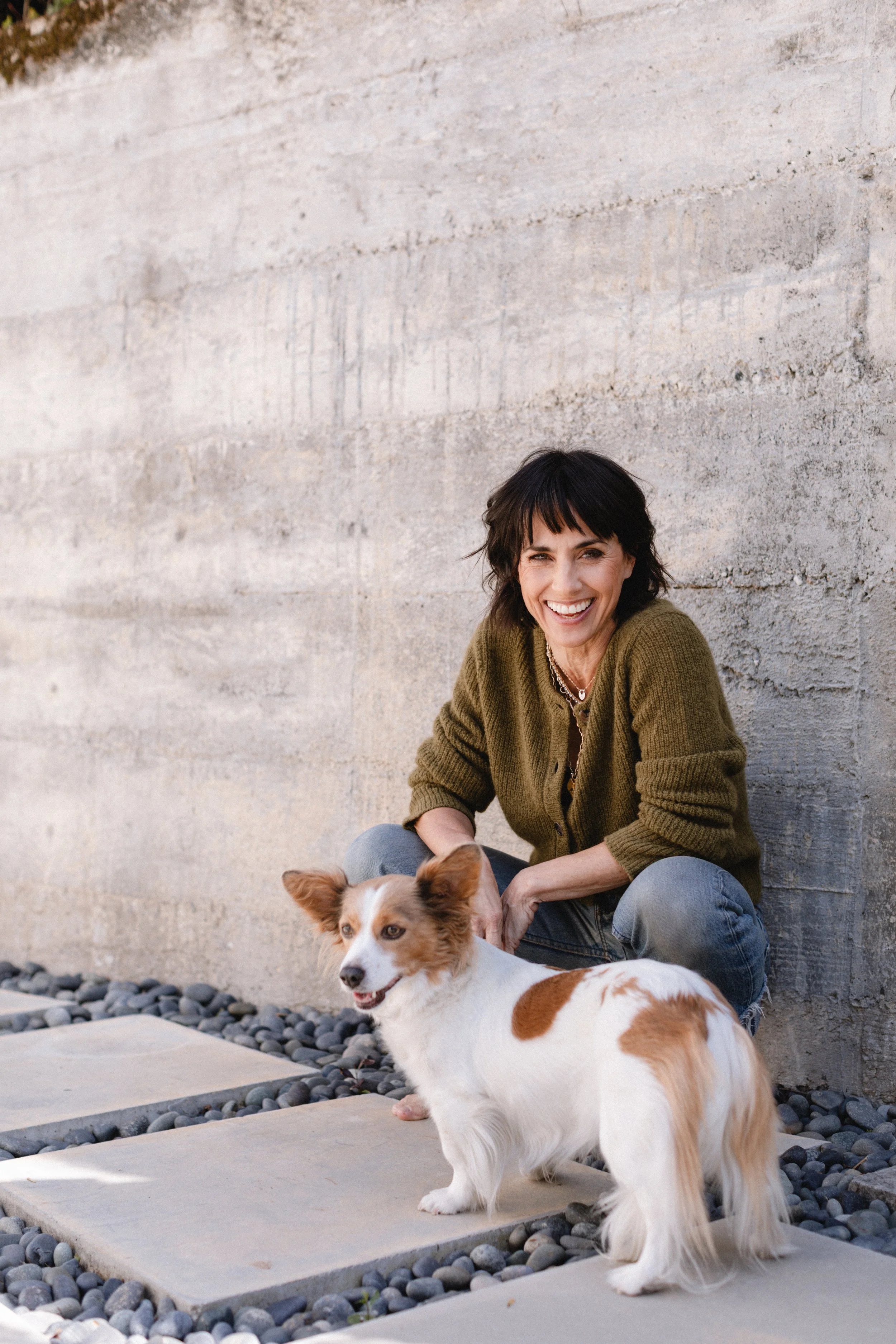Portrait of Constance Zimmer photographed by Violeta Meyners in Los Angeles.