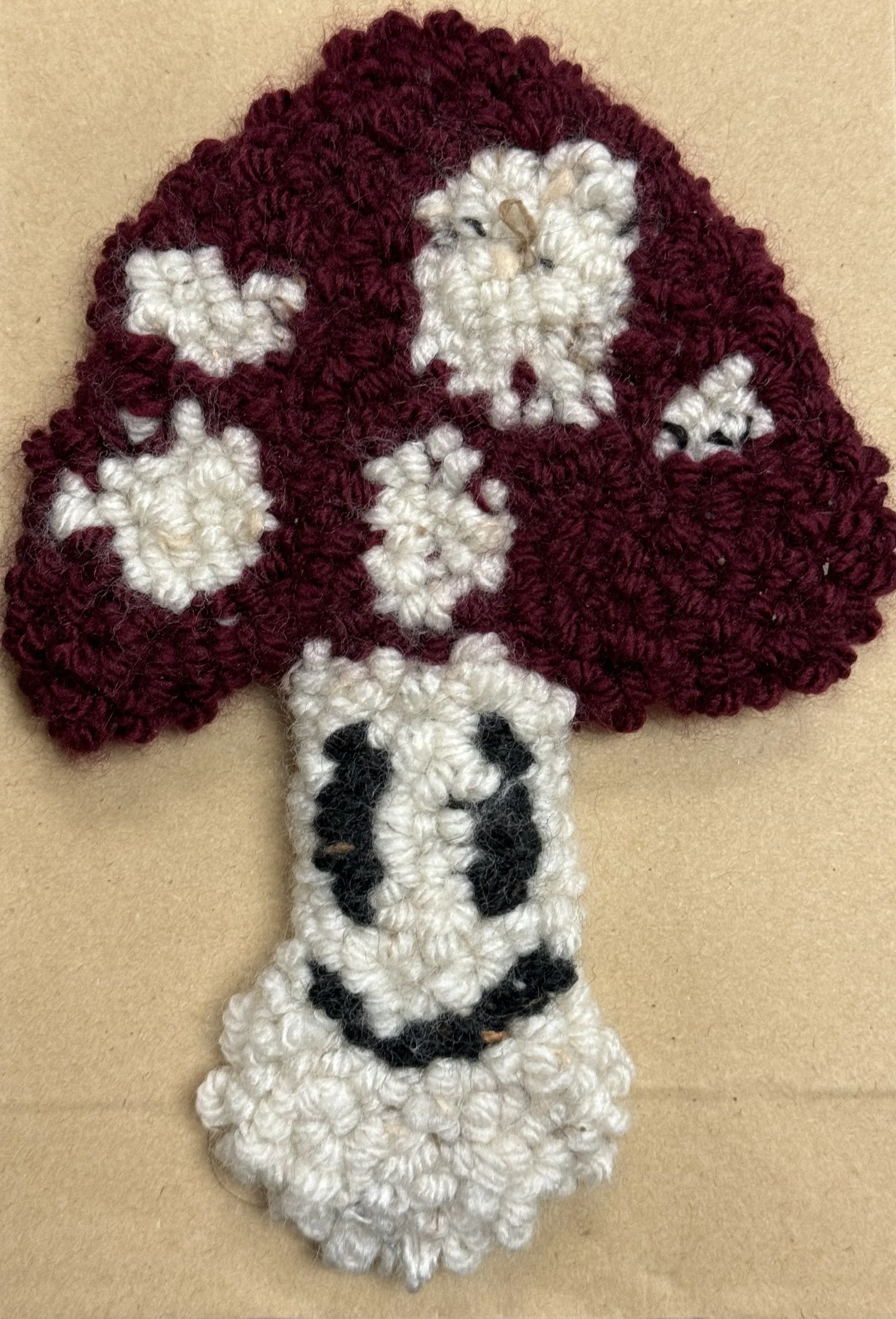 Mushroom Rug Coaster