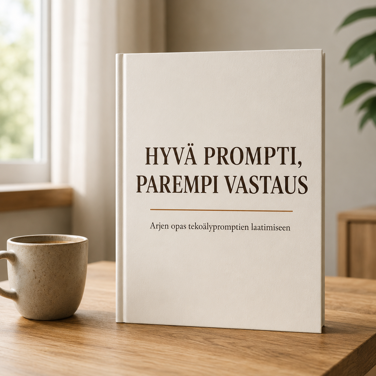Hyvä prompti parempi vastaus -oppaan kansi