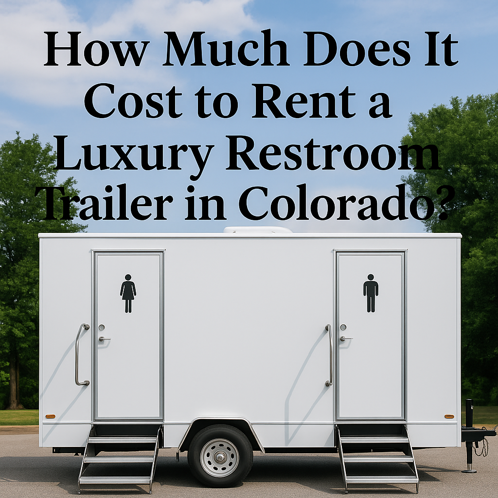 How Much Does It Cost to Rent a Luxury Restroom Trailer in Colorado? (2026 Pricing Guide)