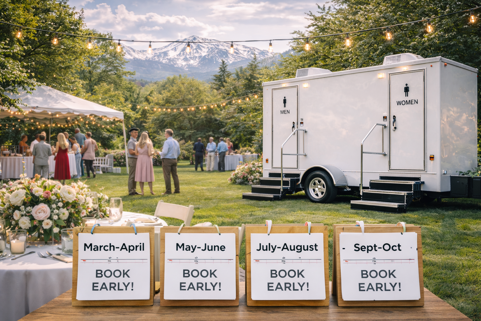 When Should You Book a Restroom Trailer in Colorado? A Month-by-Month Guide