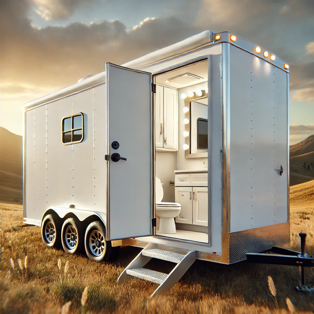 Premium Restroom Trailer Rentals in Denver, Colorado