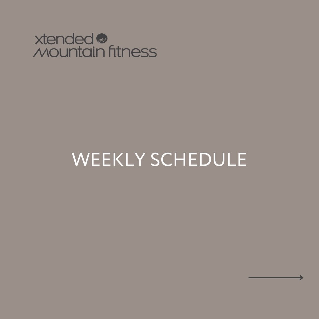 From yoga flows to line dancing and HIIT&hellip; there&rsquo;s something for every mood this week 💪✨
Book your spot now! 📲

#weeklylineup #HIIT #yoga #dance #xtendedmountainfitness