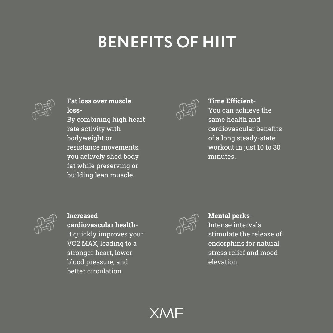 Short on time? We&rsquo;ve got you! ⏱️🔥
HIIT is the ultimate workout for busy schedules and big goals. Come see what the hype is about!💪

#HIIT #studioclasses #xtendedmountainfitness