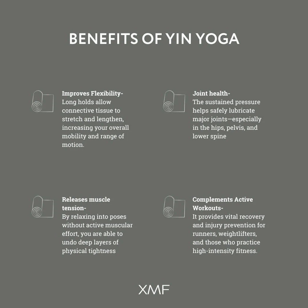 Slow down, breathe deep, and give your body the recovery it deserves. ✨

#yinyoga #studioclass #xtendedmountainfitness