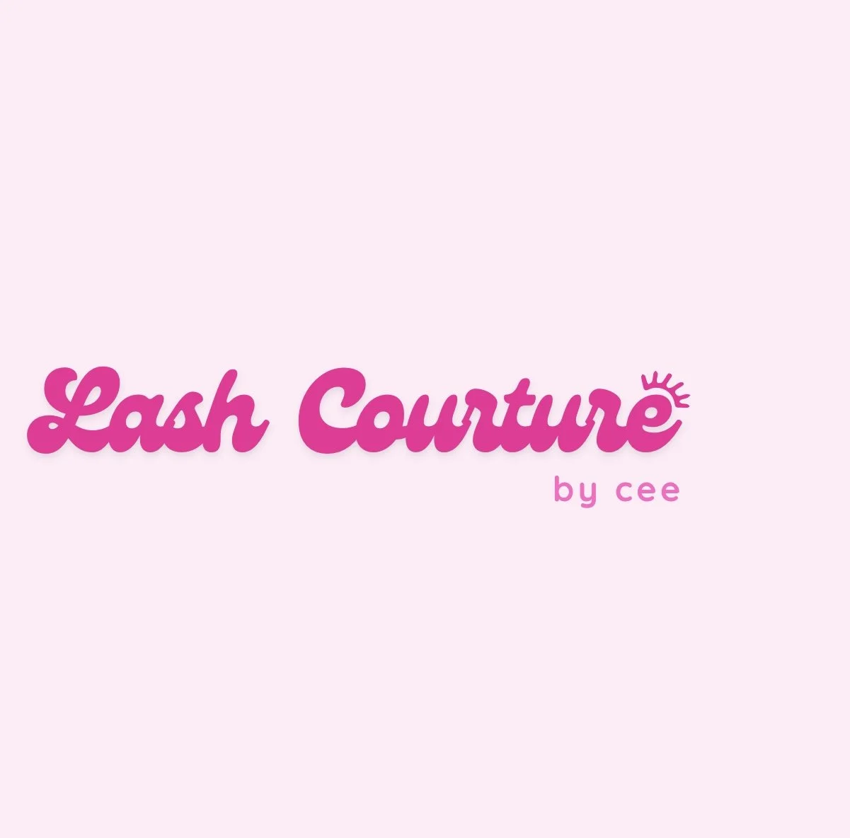 Logo for Lash Couture by Cee