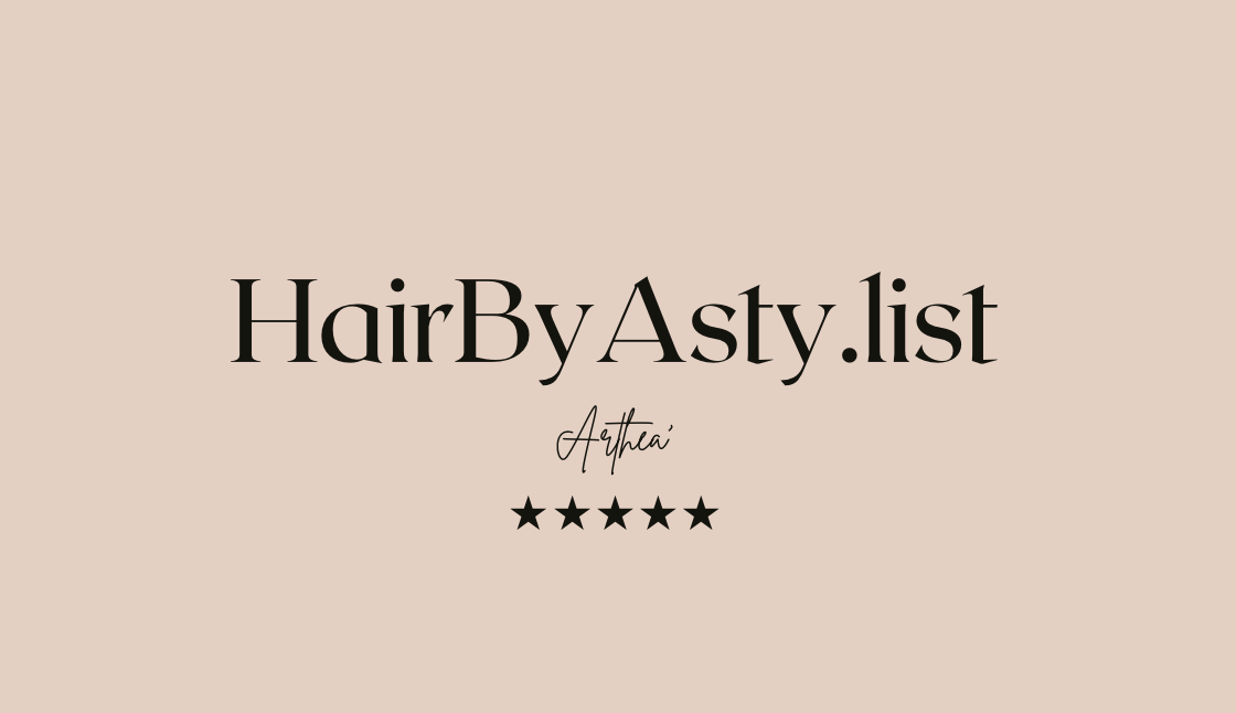 Logo of HairByAsty.list at Vista Salons