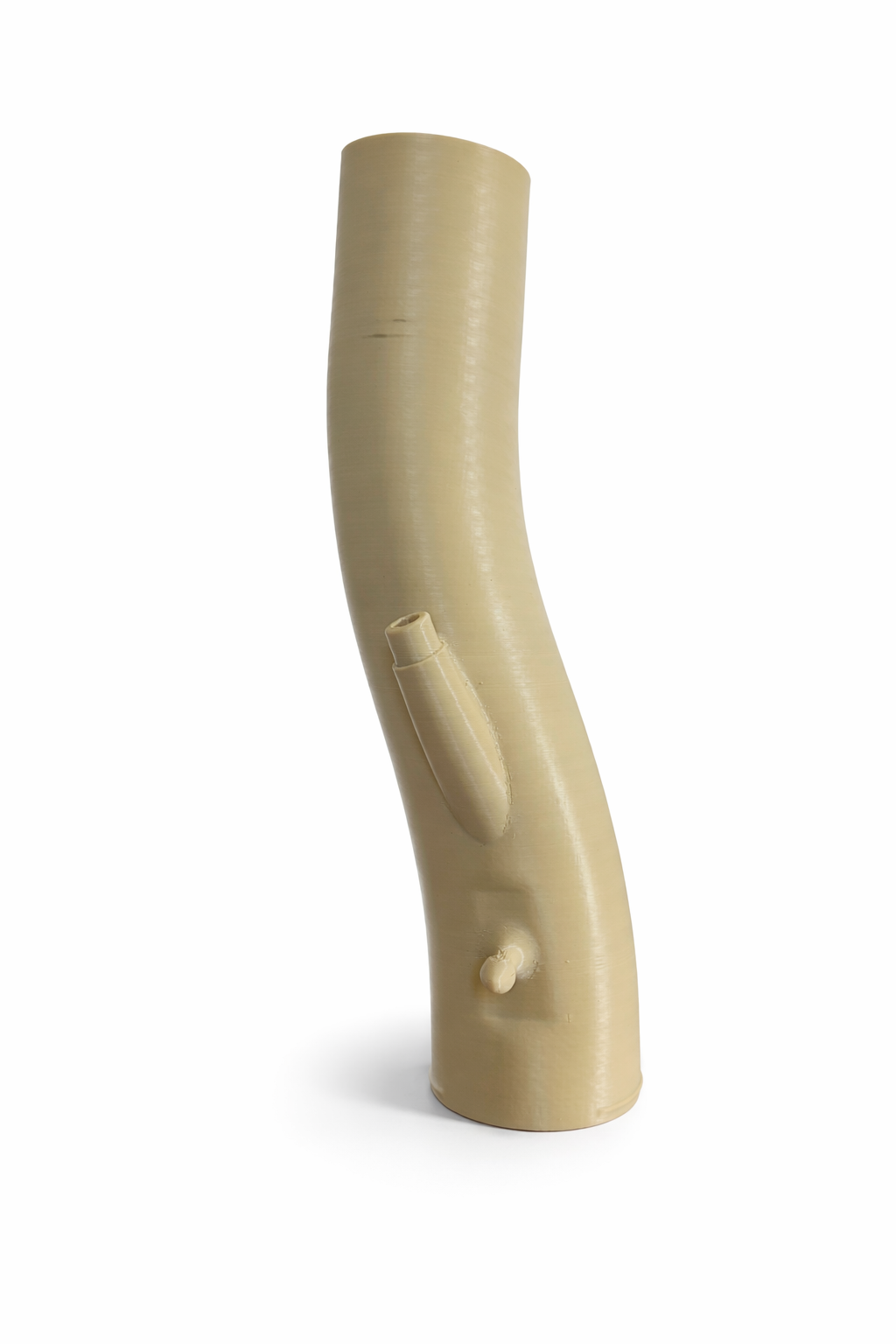 Annealed PEKK duct printed on Fortus FDM system