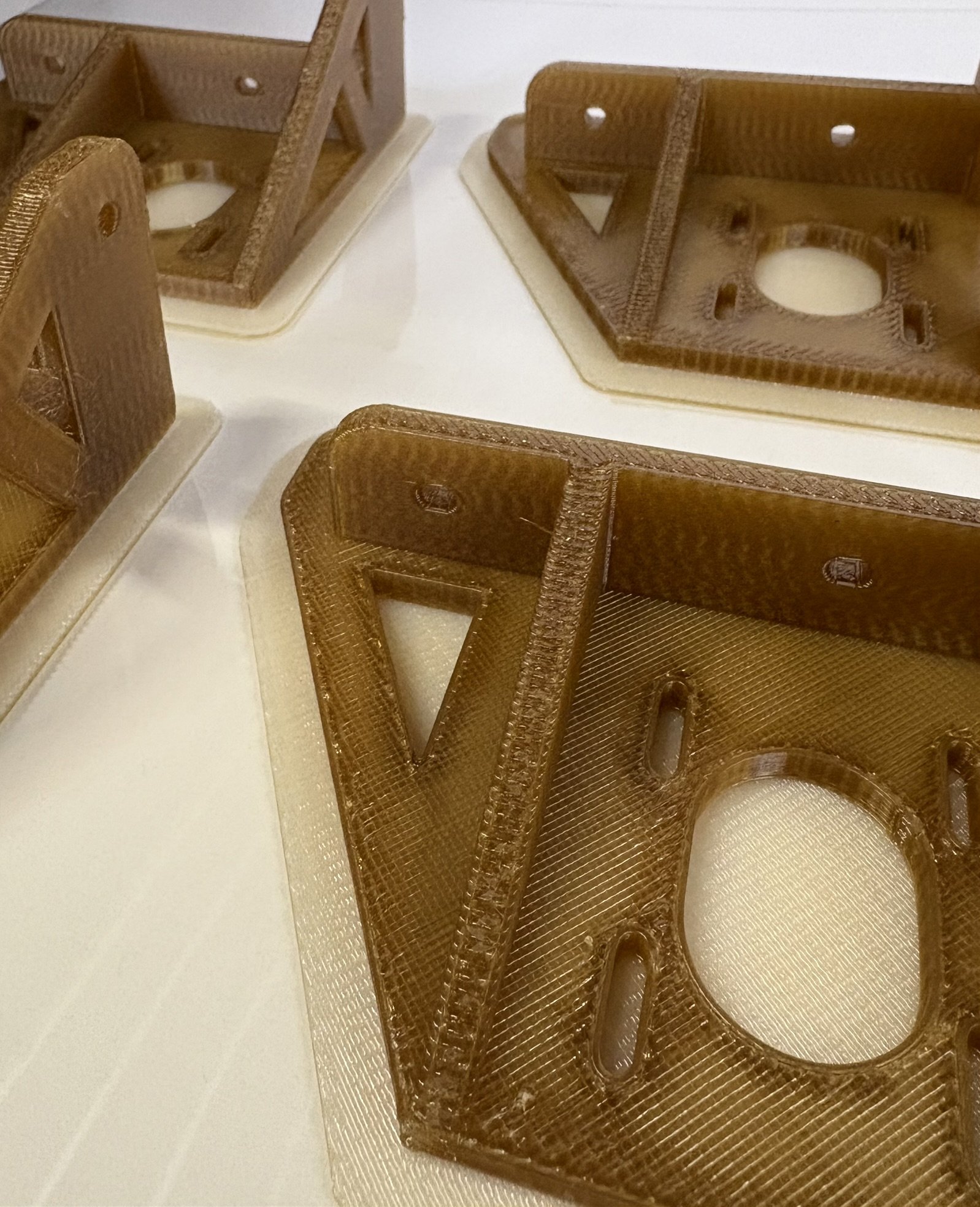 Fine feature PEKK geometry printed using Fortus FDM technology