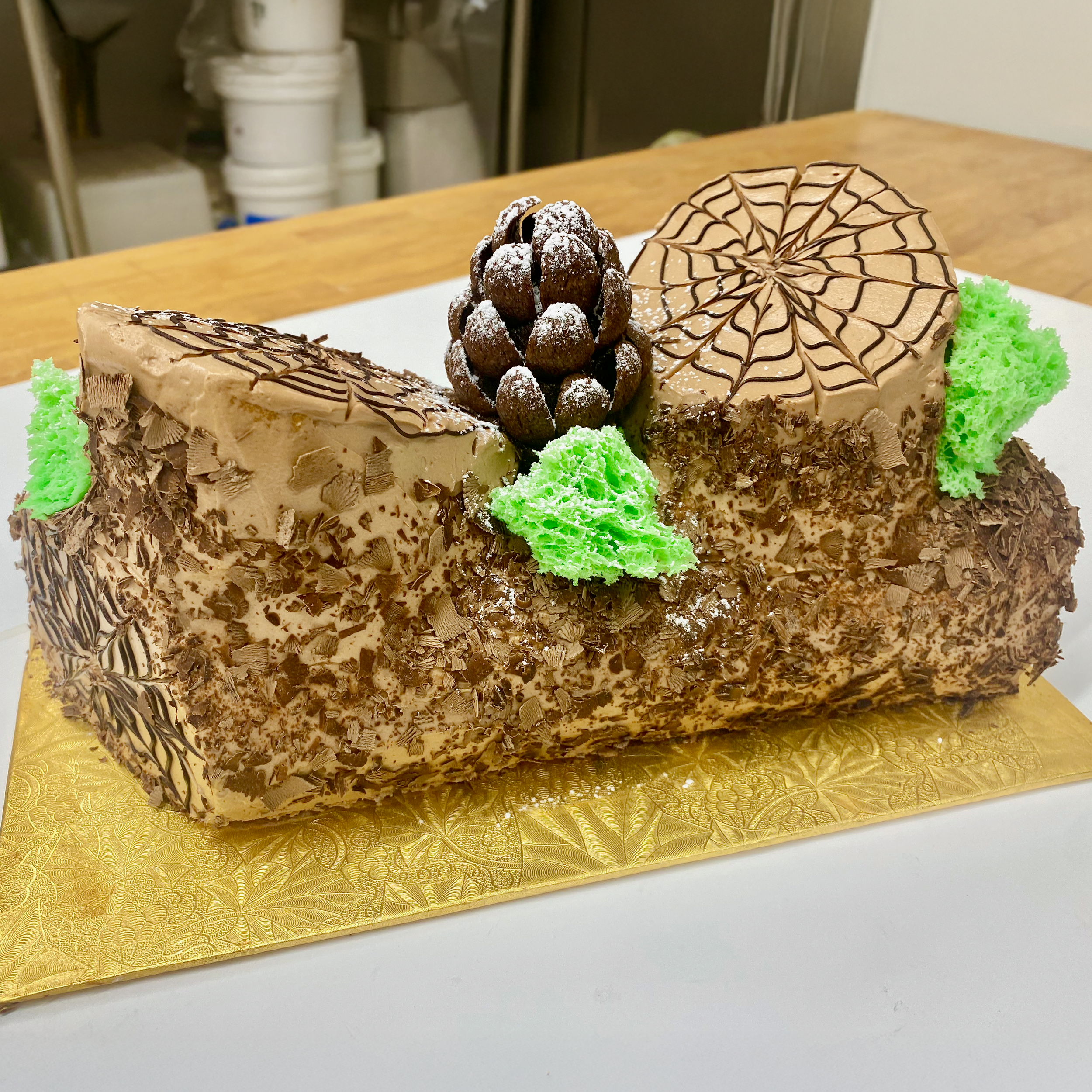 Bûche de Noël (Yule Log) - Christmas Item