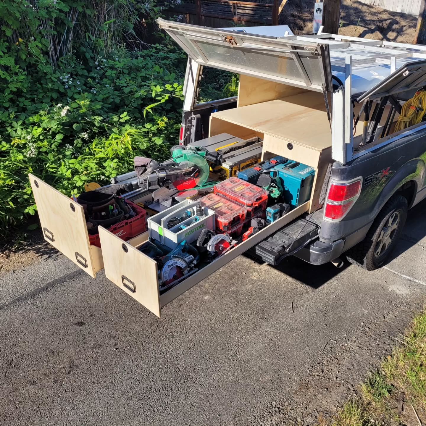 Truck drawers 3.0! Loaded for bear and ready for projects!