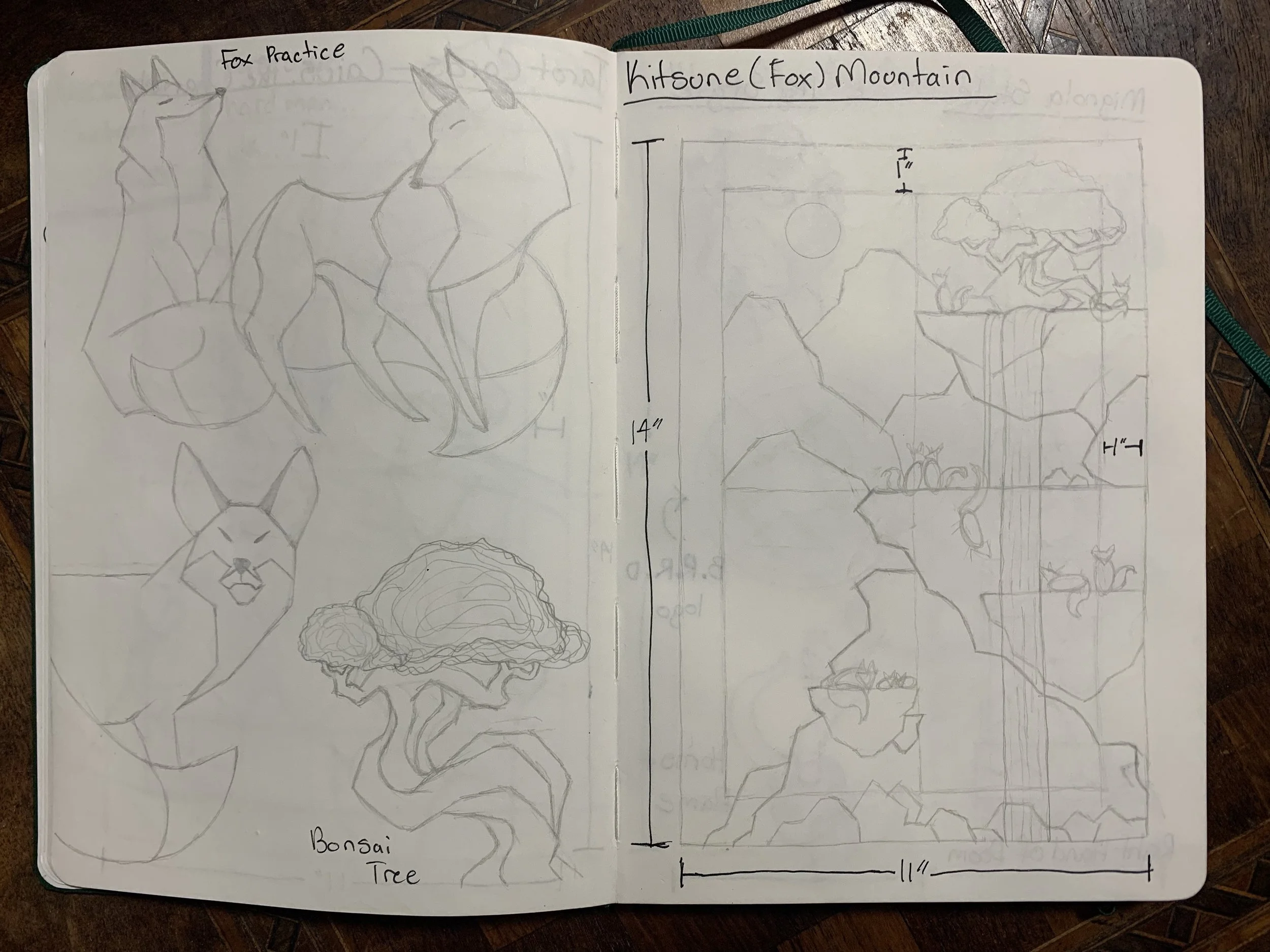 Early sketches
