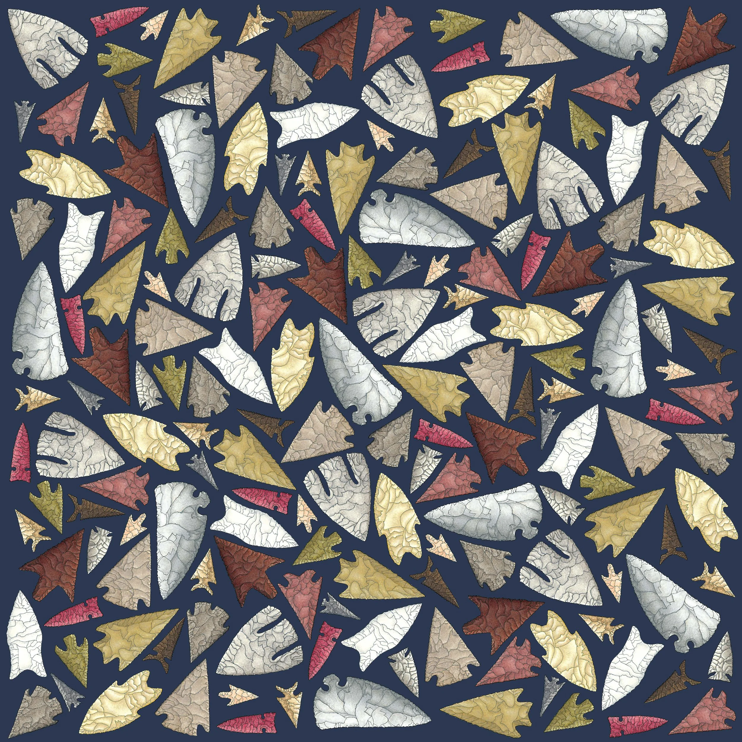 Jacob's Well | Texas Cache | Cotton Voile Bandana