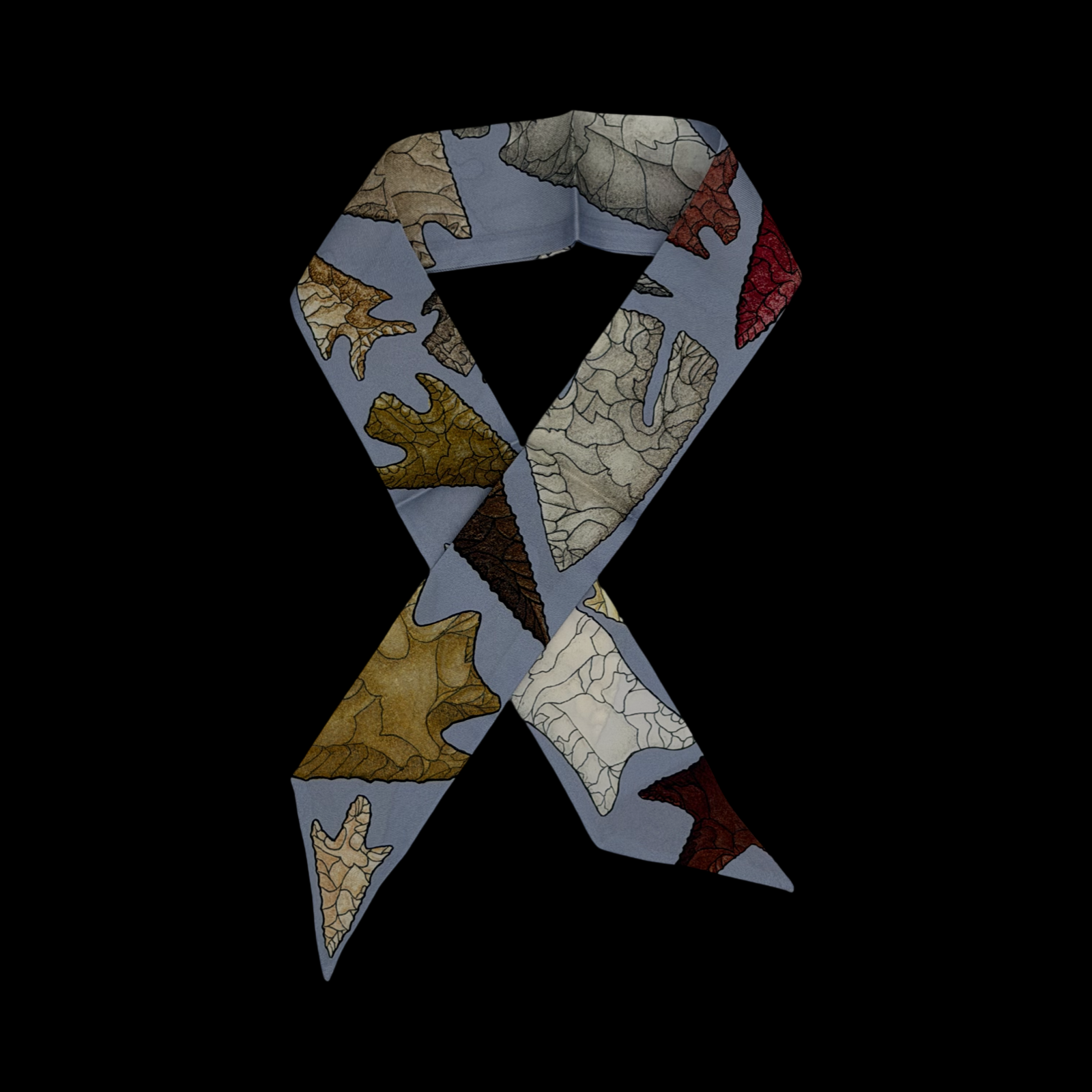 Andice | Texas Cache | 100% Silk Twilly