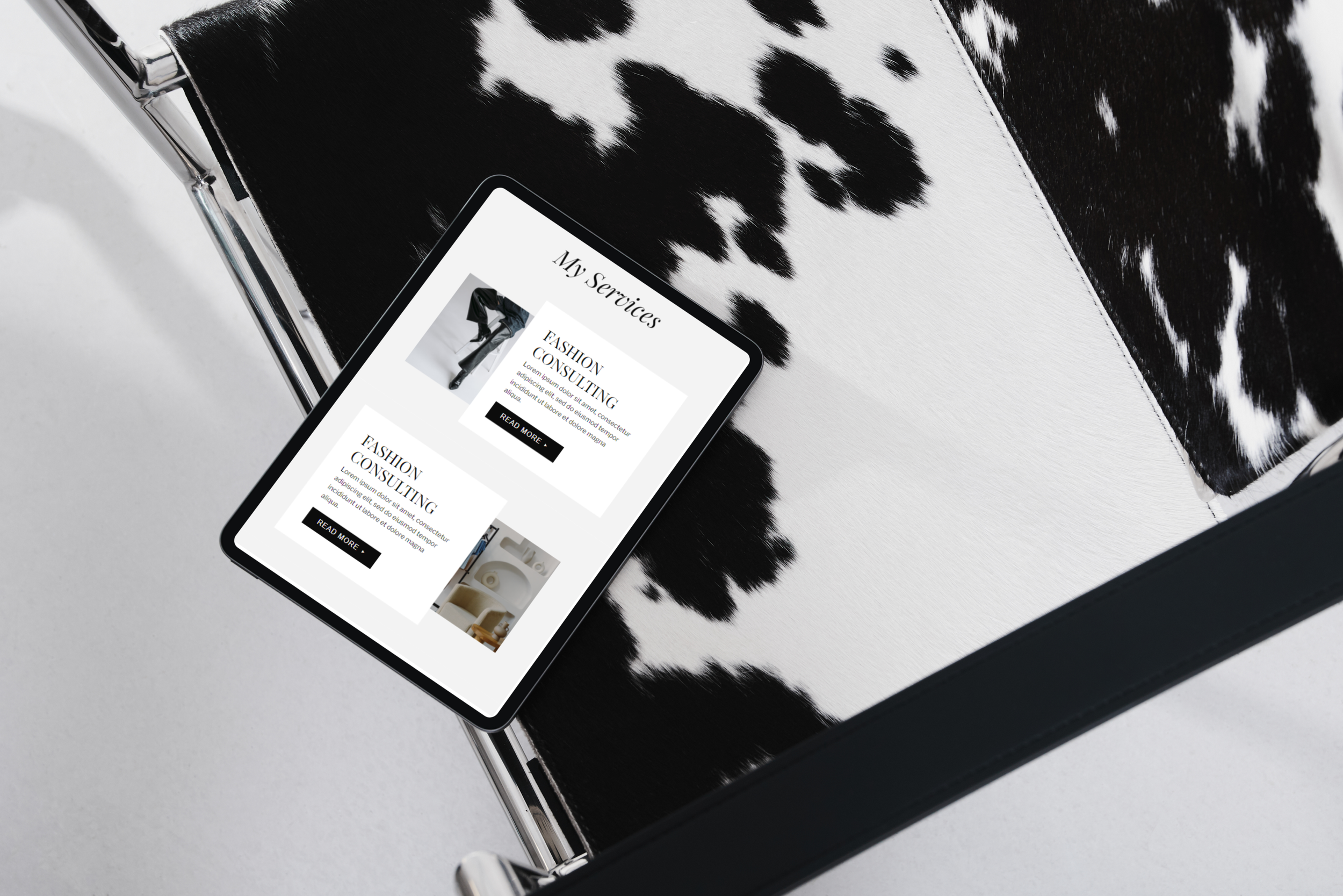 High-end Kajabi website design for premium brands