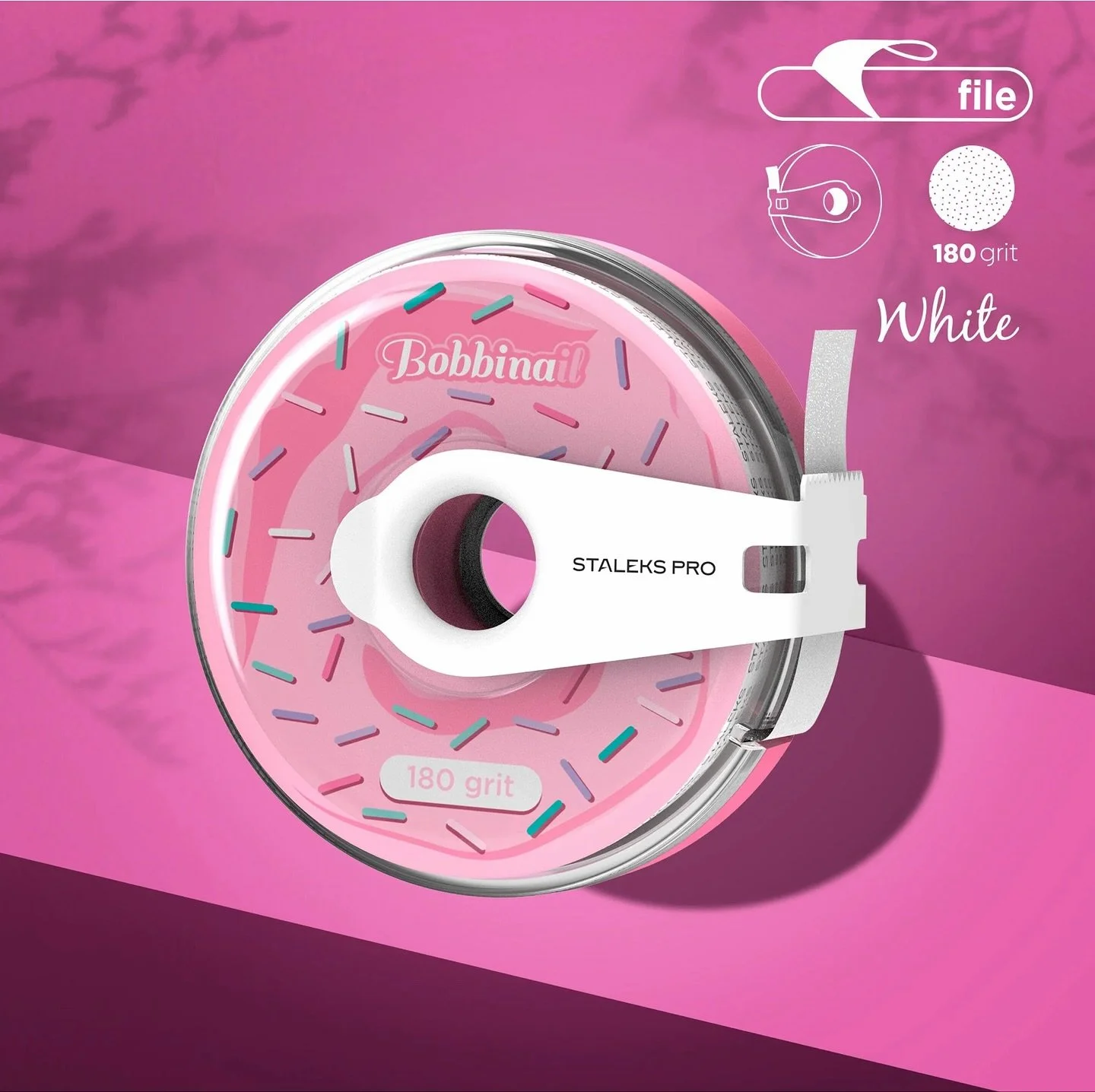 Disposable white abrasive tape EXPERT in a plastic case 180/150 grit
$11.99

#nailstor#nailshop#gelshop#naildesign#manicuresupplies#nailshopatl#georgianails#productforsalon#lunamoon#darkbyrior#gamagel#shelly#staleks