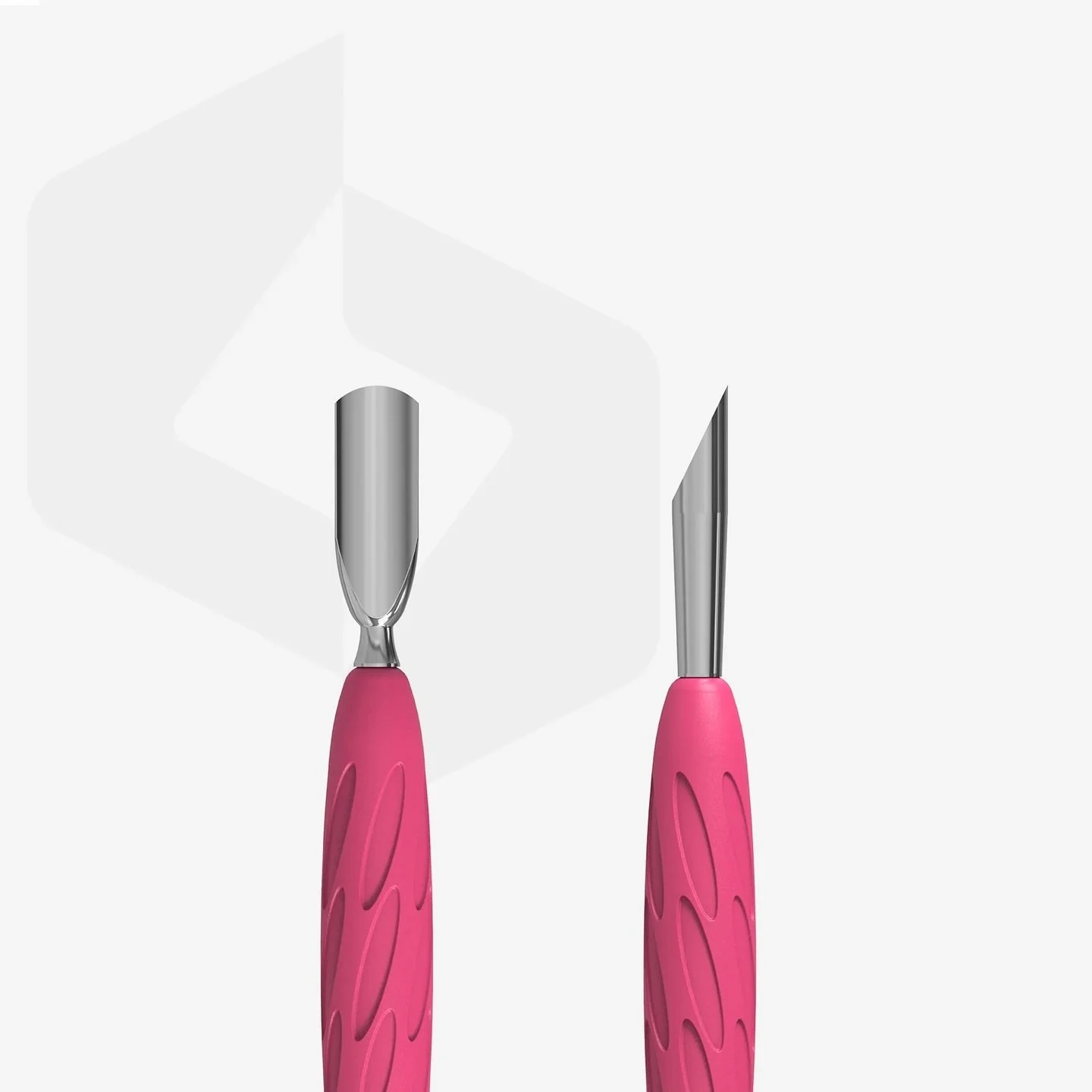 Manicure pusher Gummy with silicone handle UNIQ 10 TYPE 2 (rounded narrow and beveled pusher)
$7.79