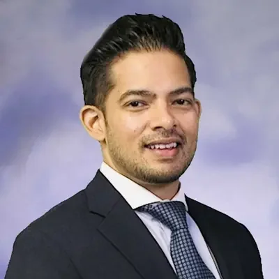Headshot of Dr. Zohair Ahmed, All United Board Member