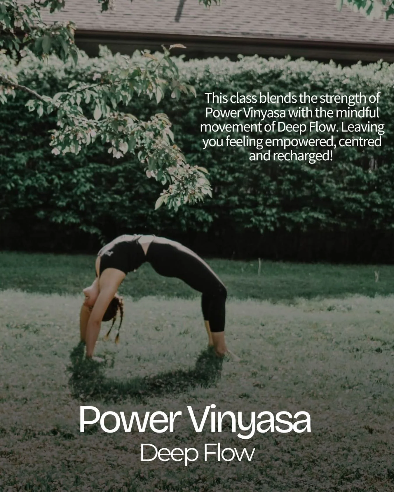 Join Kayla Nicholson at the Hub for some special pop up Power Vinyasa Deep Flow classes! 

&bull; Monday, August 17th &amp; 24th at 4:30pm

Move through an energizing blend of Power Vinyasa and mindful Deep Flow. Leaving you feeling empowered, centre