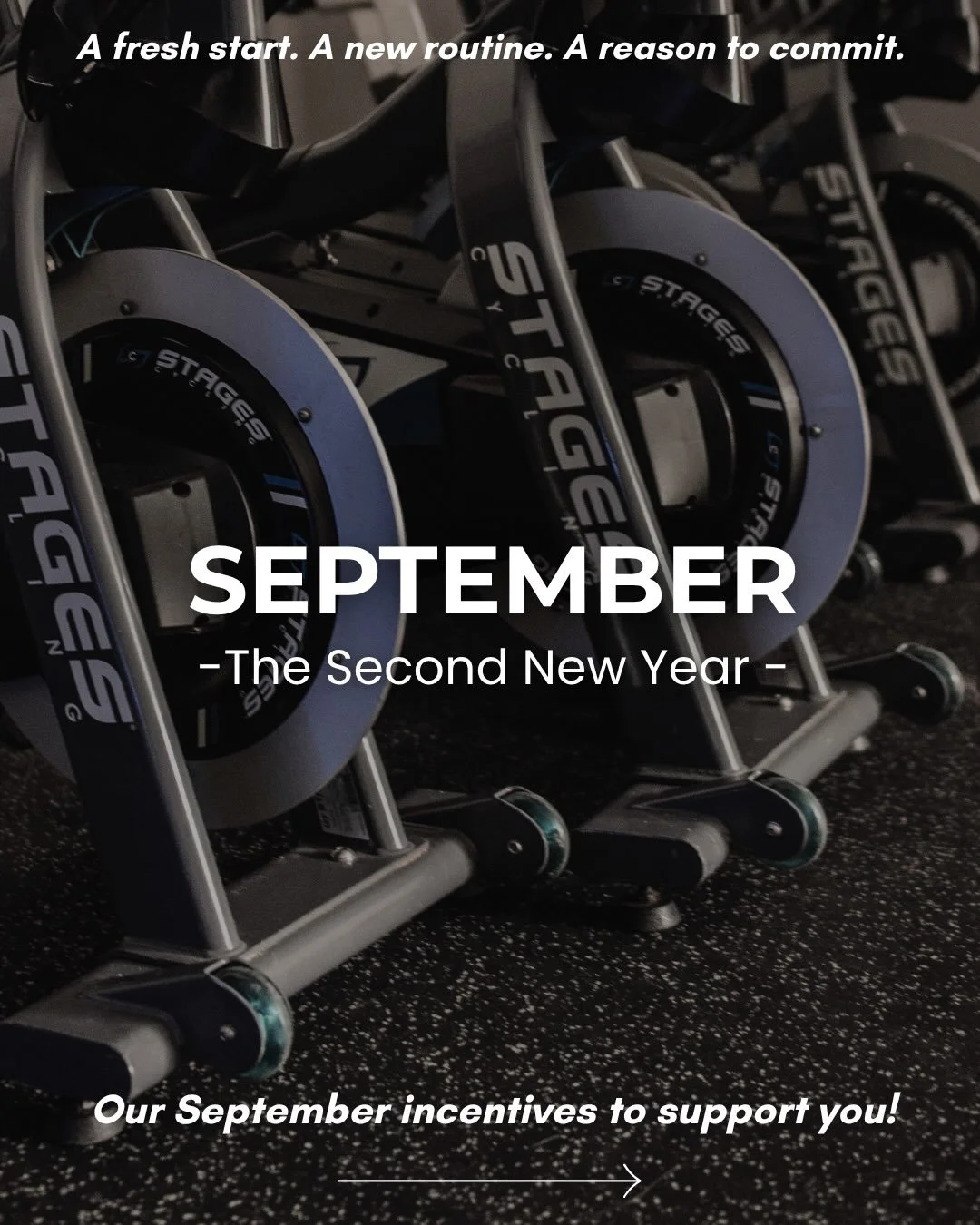 September, the second New Year!

There&rsquo;s something about September that makes us want to reset, refocus, and get back into a routine!

Take advantage of our September incentives to help you get in the door, try a new class, or create a routine 