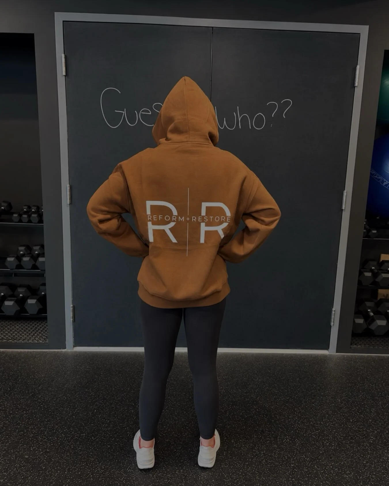 GUESS WHO? 👀

Guess who will be joining the team next week and adding Tuesday lunch + Wednesday 5:15pm Strength🔥

Hints: 
- Is the #1 hype girl 📣
- Brings the best energy to classes🤩
 (you&rsquo;ve seen her or heard her in your classes before)
- 