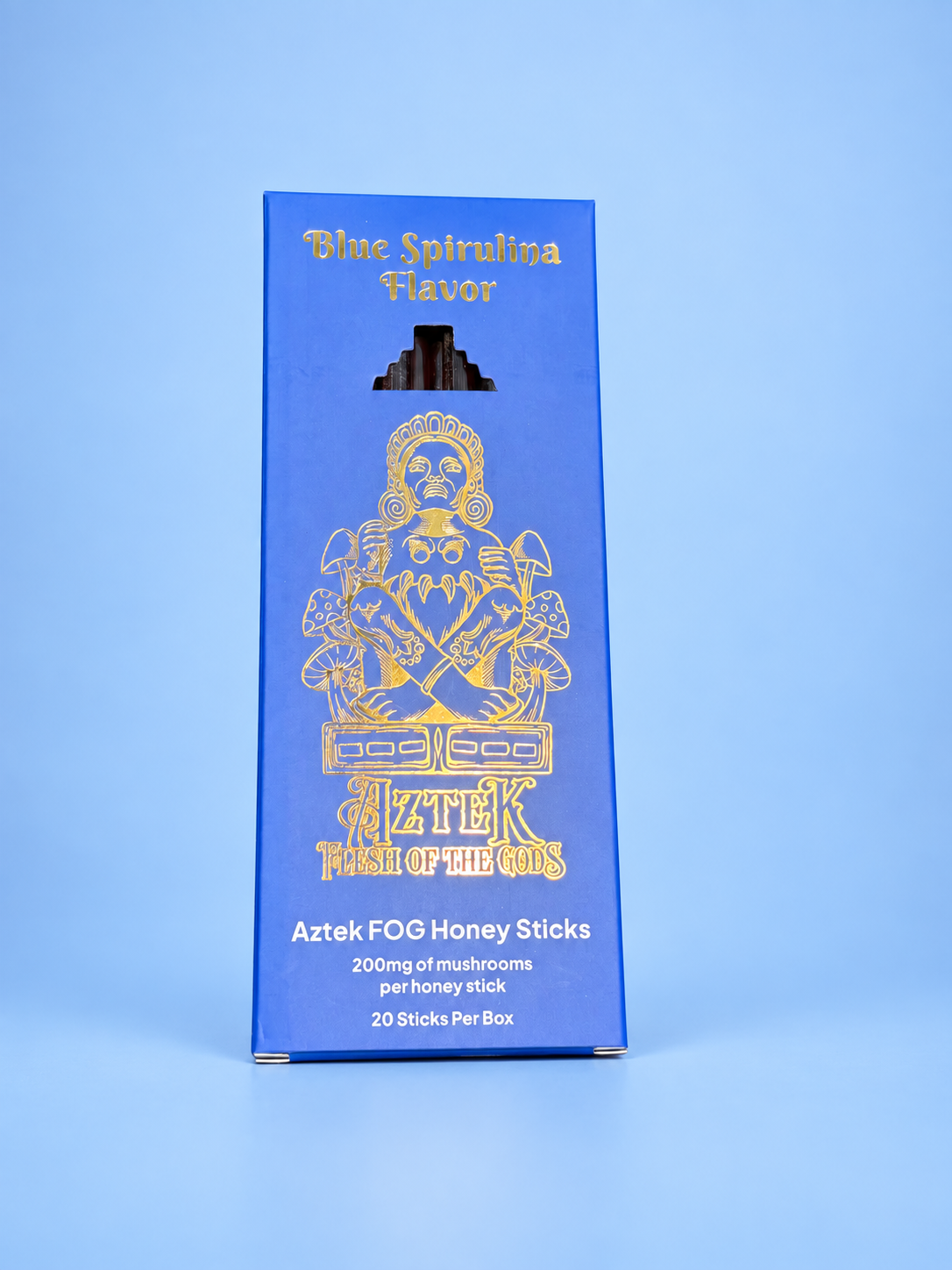 Blue Spirulina Honey Sticks (20)