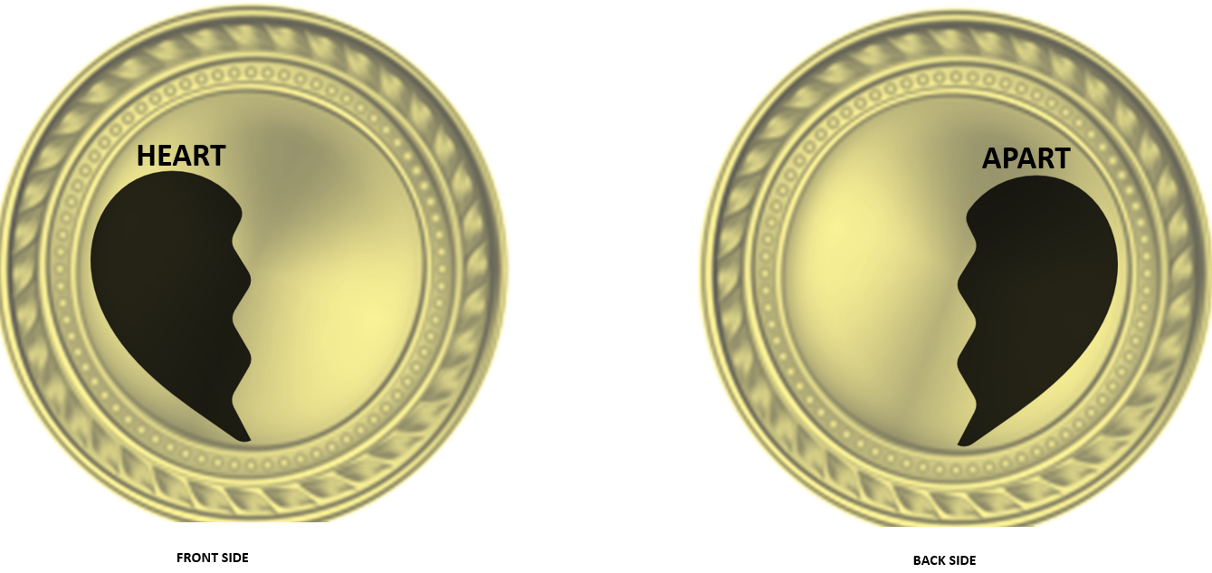 Heart Apart Medal Combo