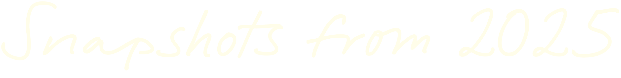 Stylized handwritten text saying "Snapshots from 2023."