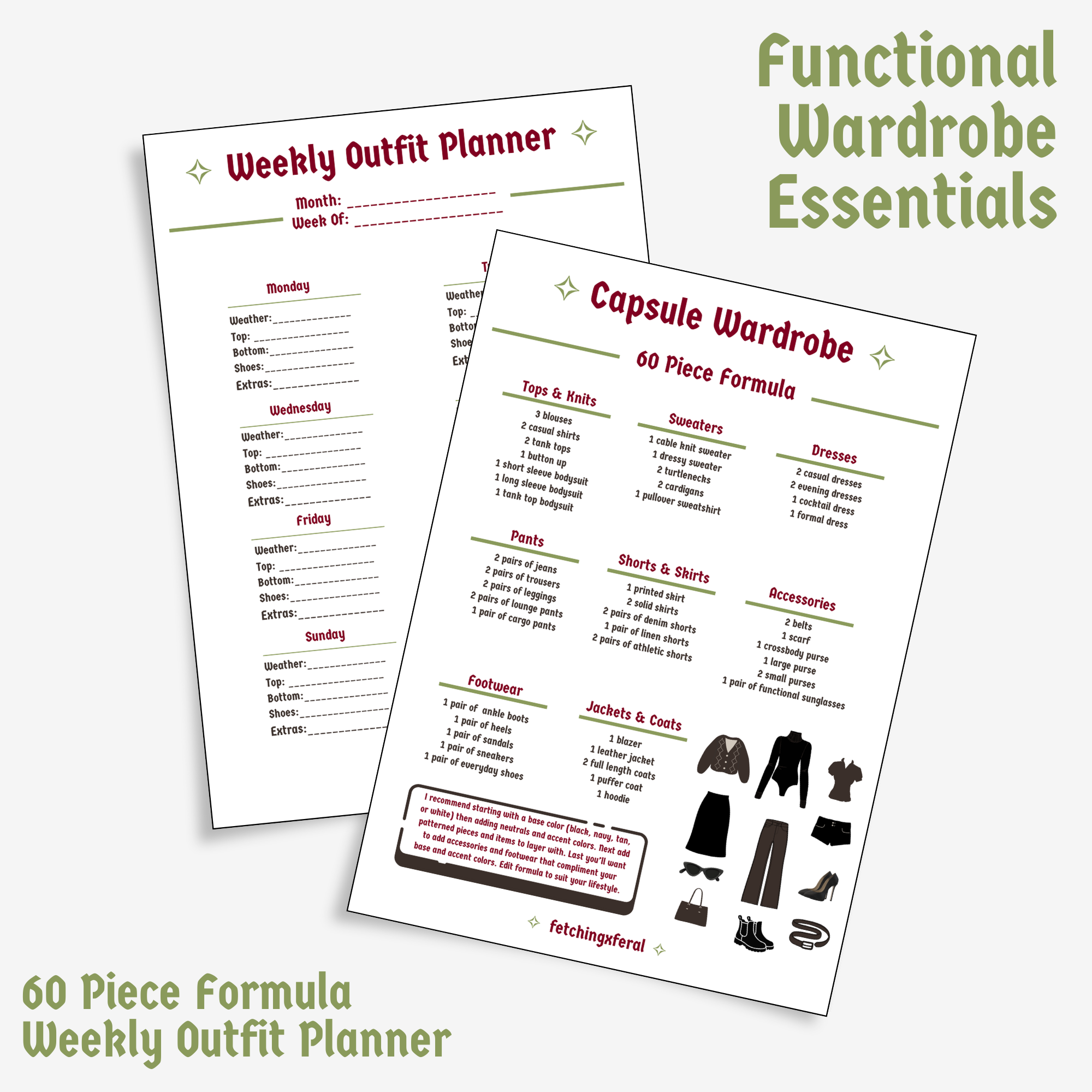 Functional Wardrobe Essentials