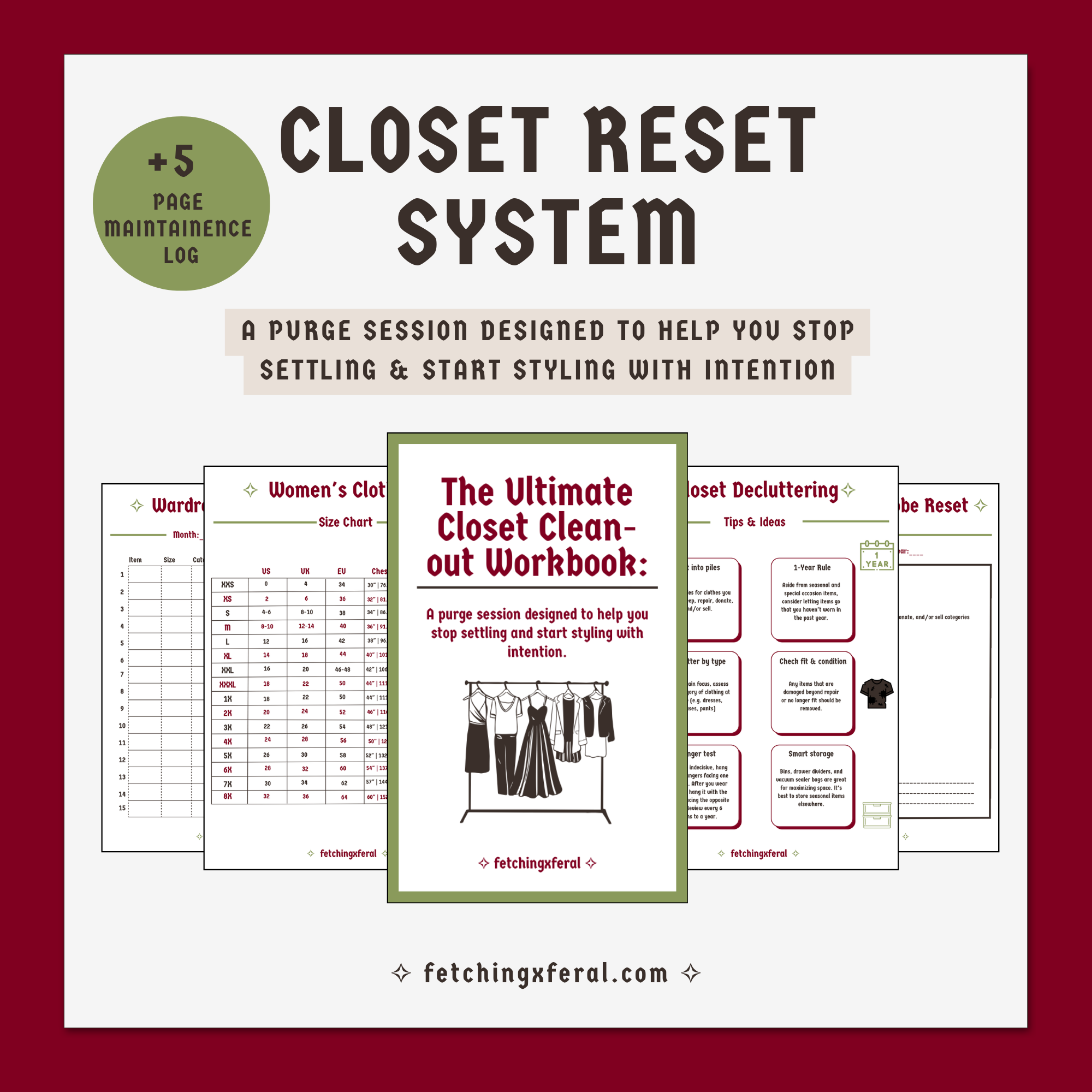 Closet Reset System
