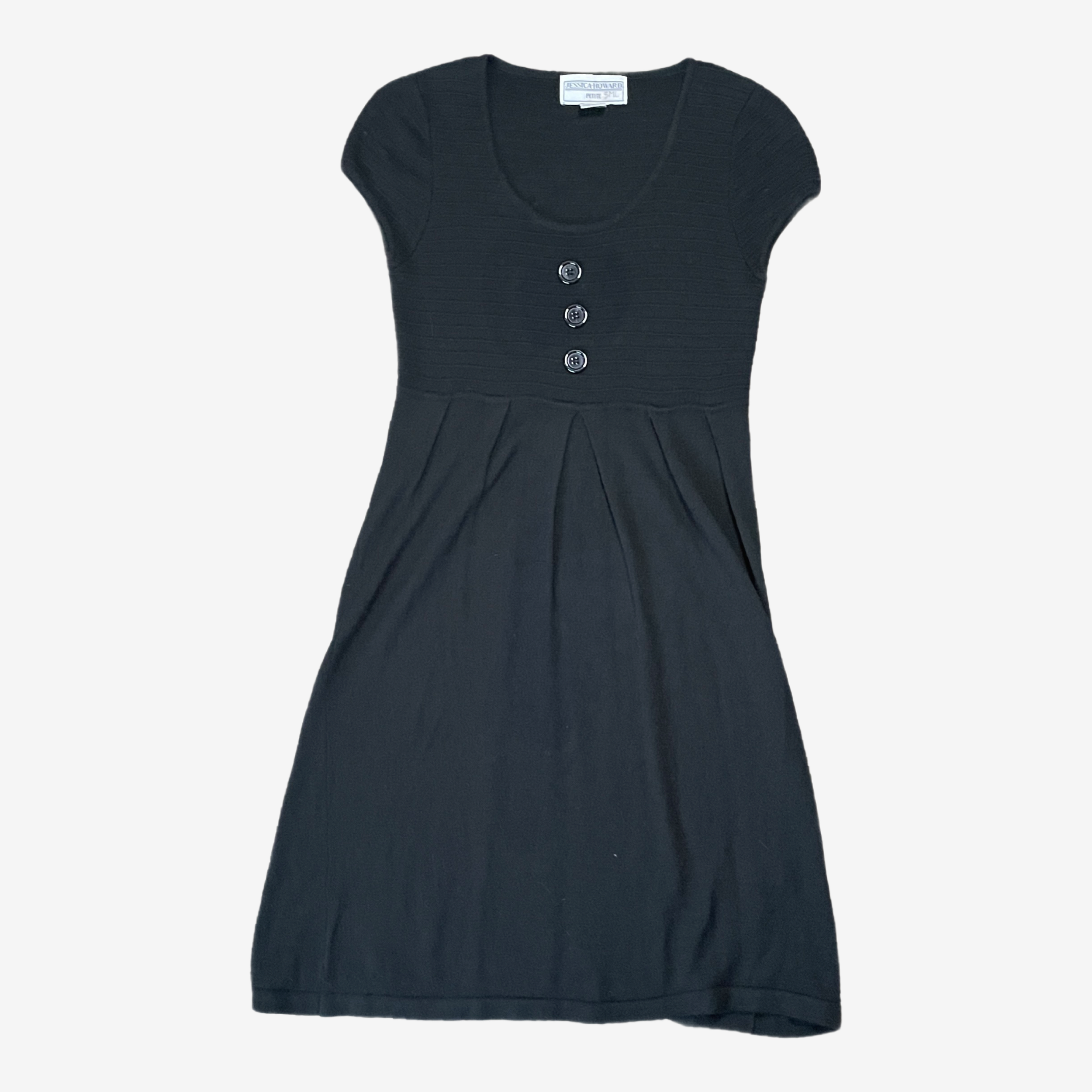 Black Wool Midi Dress Flat Lay 1.PNG