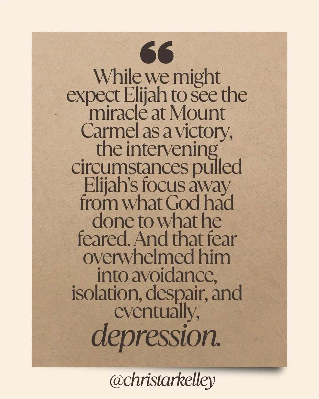 Fear is often an igniting root cause to a depressive episode. Check out my newest blog post for more: https://www.christarkelley.com/why-so-downcast-oh-my-soul/the-fear-spiral #biblestudymoments #depressionquoutes #depressionandanxiety #faithandmenta