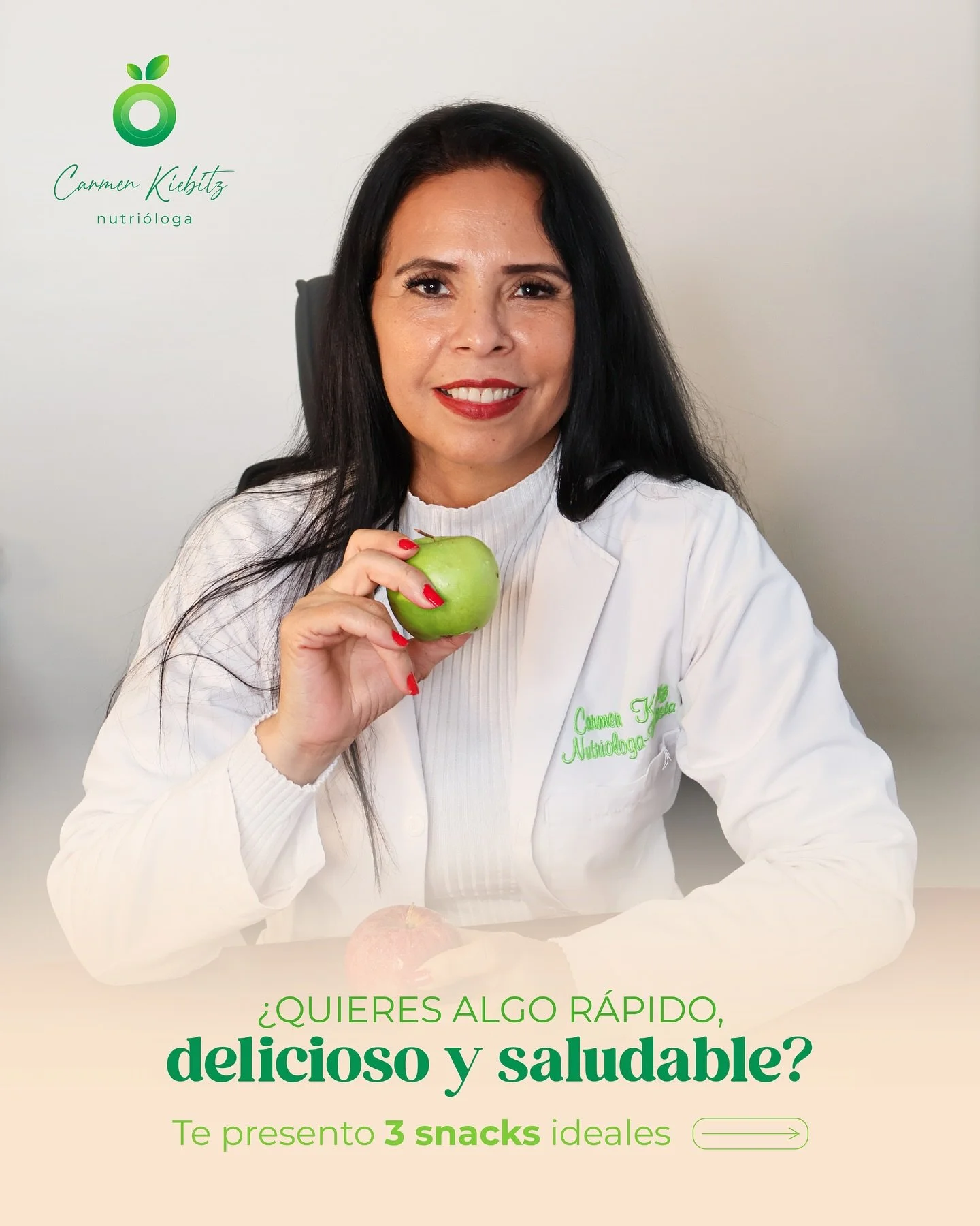 &iexcl;Snacks nutritivos para un d&iacute;a lleno de energ&iacute;a! 💪✨🥣 

🥄 Yogur con fruta fresca 🍓🫐🍇 
🧀 Queso cottage con nueces y miel 🍯🌰 
🥕 Palitos de zanahoria con hummus 😋 

&iexcl;Rico, f&aacute;cil y saludable! &iquest;Cu&aacute;l