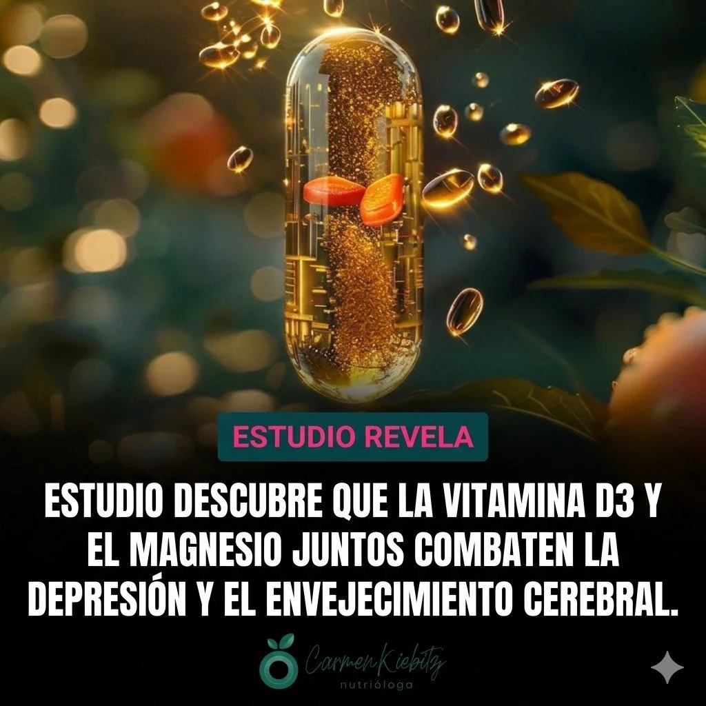 La depresi&oacute;n no siempre es un desequilibrio de la voluntad, con frecuencia es un desequilibrio de la bioqu&iacute;mica celular. Ignorar la se&ntilde;al entre los nutrientes es permitir que tu cerebro envejezca prematuramente ante tus ojos.

Vi