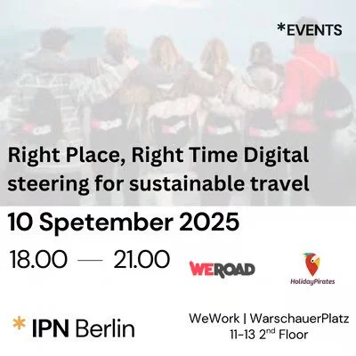 IPN Berlin - Right Place, Right Time: Digital steering for sustainable travel