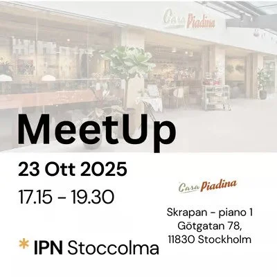 IPN MeetUp - Stoccolma (1st Edition)