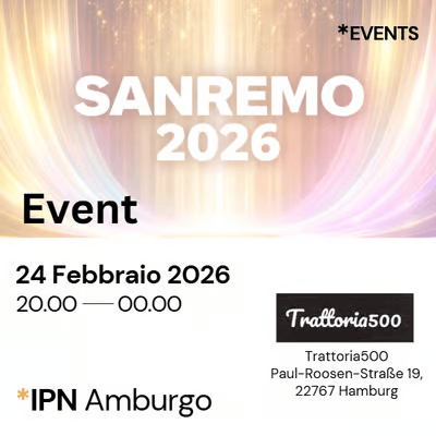 IPN Amburgo - Sanremo: "Ma tu, per chi tifi?"