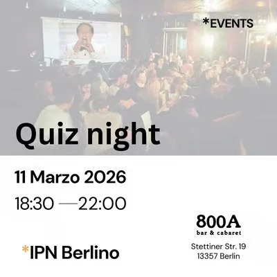 Quiz Night IPN Berlino