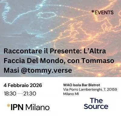 Raccontare il Presente: L'altra Faccia del Mondo con Tommaso Masi @tommy.verse