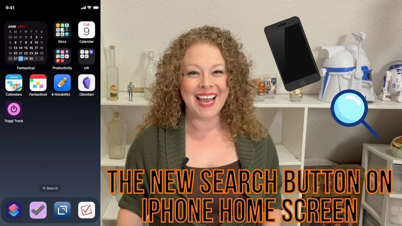 The New Search Button on iPhone Home Screen (and how to turn it off)