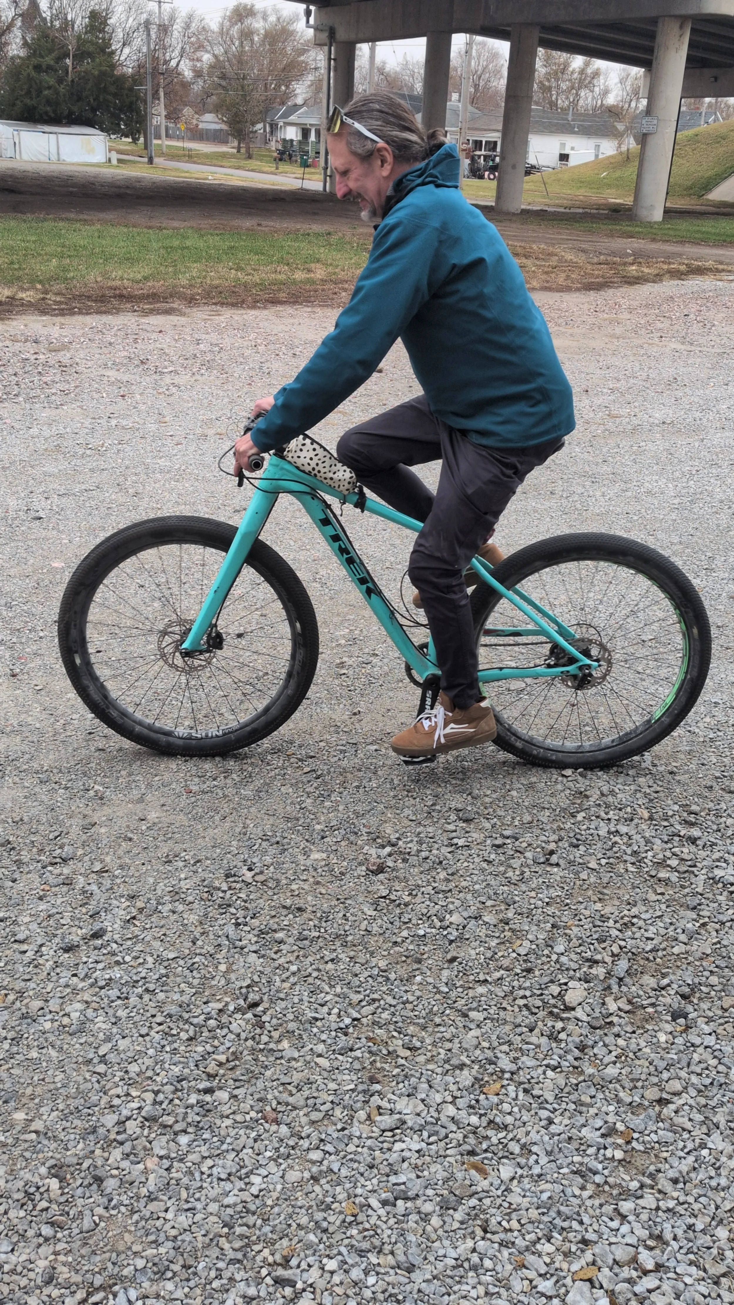 1st time rolling around on 2 wheels - 11-21-25