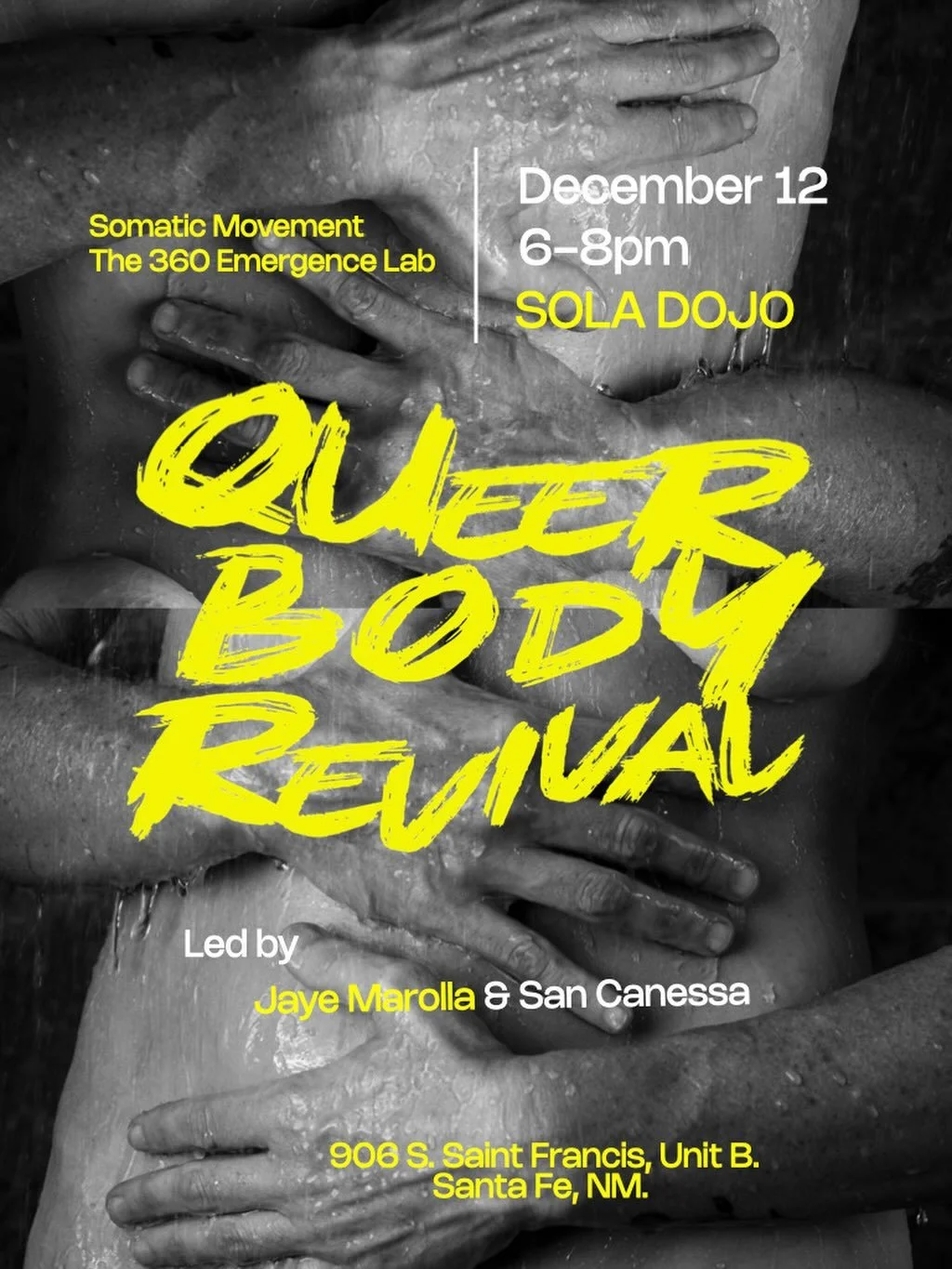 Winter is the descent into darkness

The season of water, the fluid, the adaptive and the deepest held Eroticism

How does our Queer Ecology of wintering move us towards the dynamism of self and communal pleasure &amp; eroticism?

Self-pleasuring not