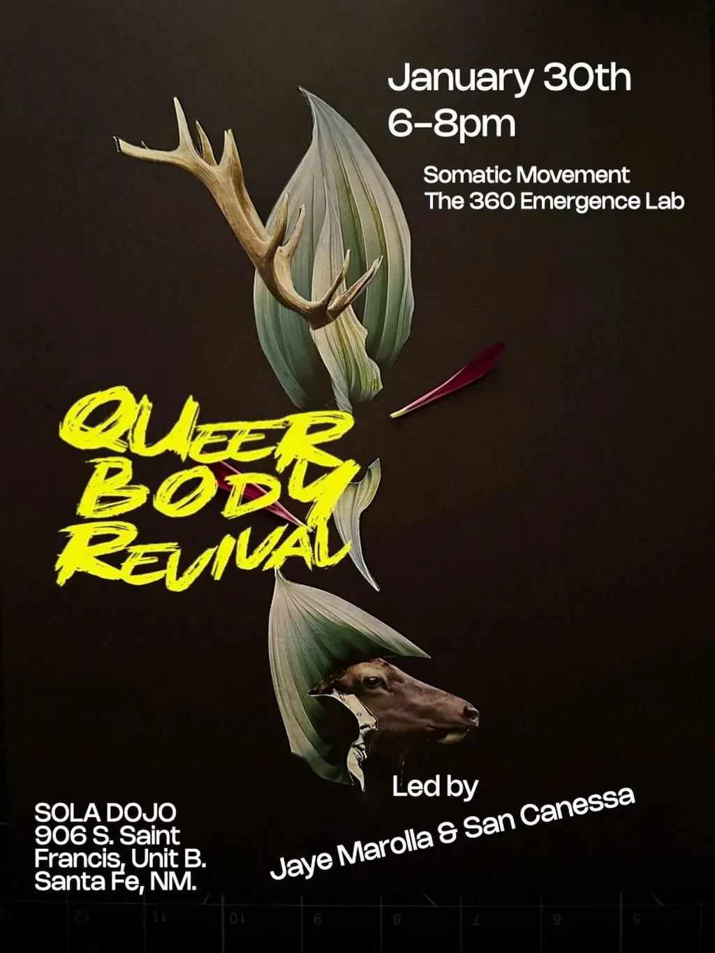 What is it to take care of the Queer collective Soma?

How might we hold each other in rigorous Queer care?

Queer bodies are inherently holders of tension ⚡️

Tension of identity, genders, boundaries, sexuality and often artistry

Holding tension of