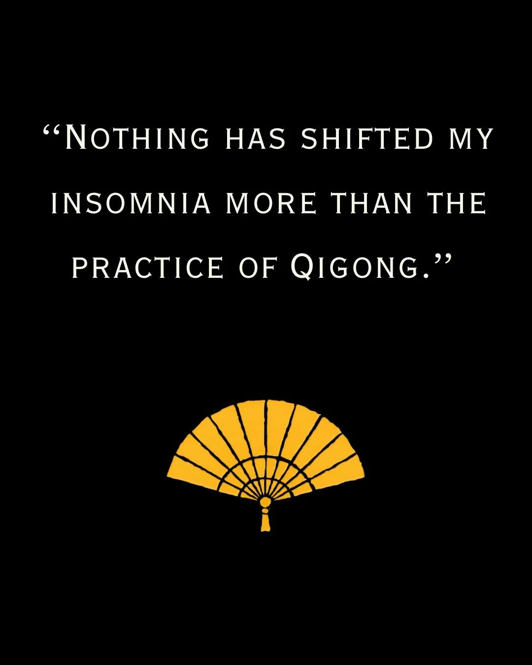 It is such a gift to over hear students, who are also phenomenal practitioners, real time life expanding experiences from the practice &amp; deep medicine of Qigong 🙏🏼 💫 

&ldquo;I&rsquo;ve struggled with insomnia for much of my adult life. I&rsqu
