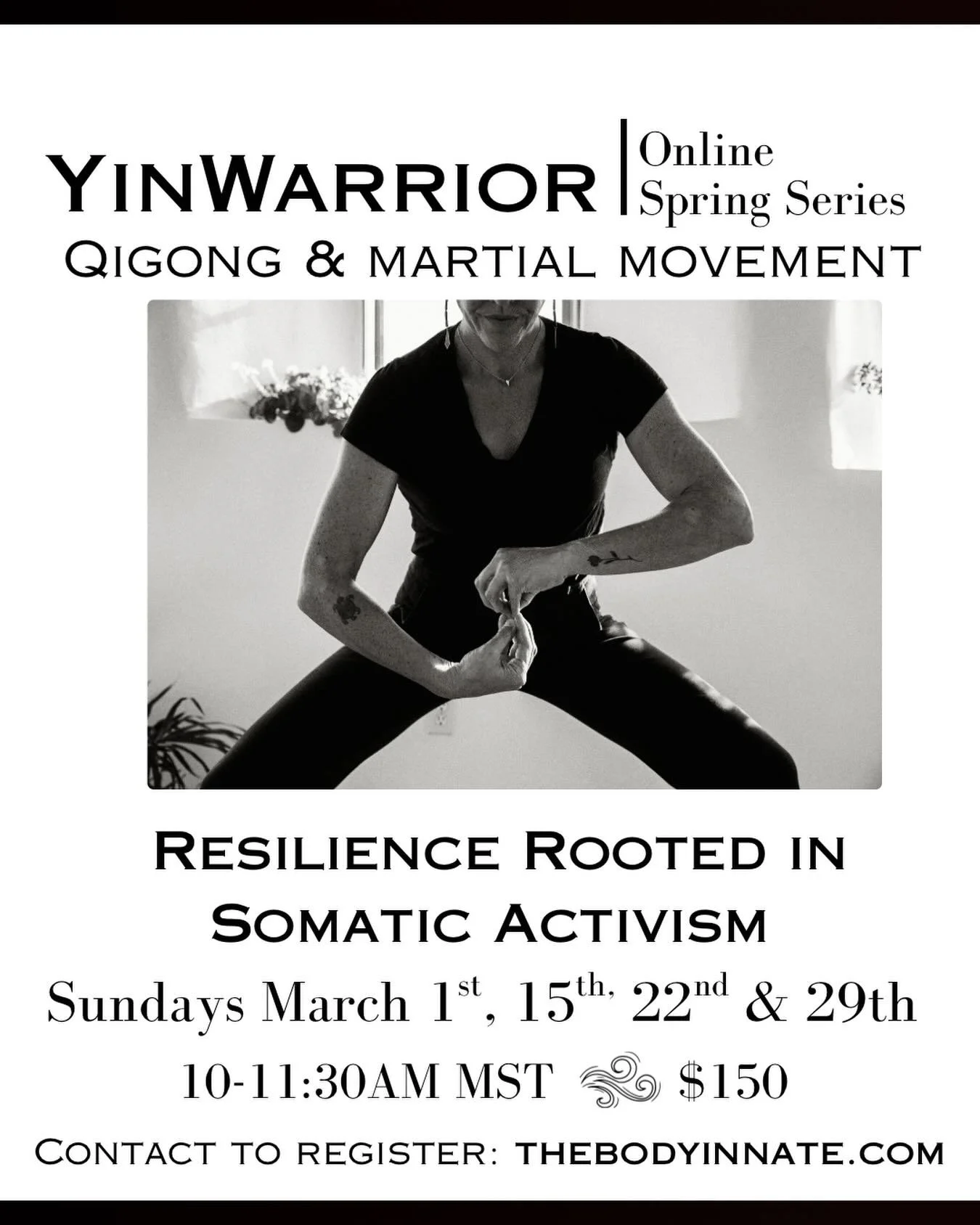 Warriorship arises from the death of complacency 

Complacency, ambivalence, and the worshipping of comfort &amp; more recently trauma are the tenants we have been fed

Our bodies informed by deterministic &amp; patriarchal movements &amp; training i