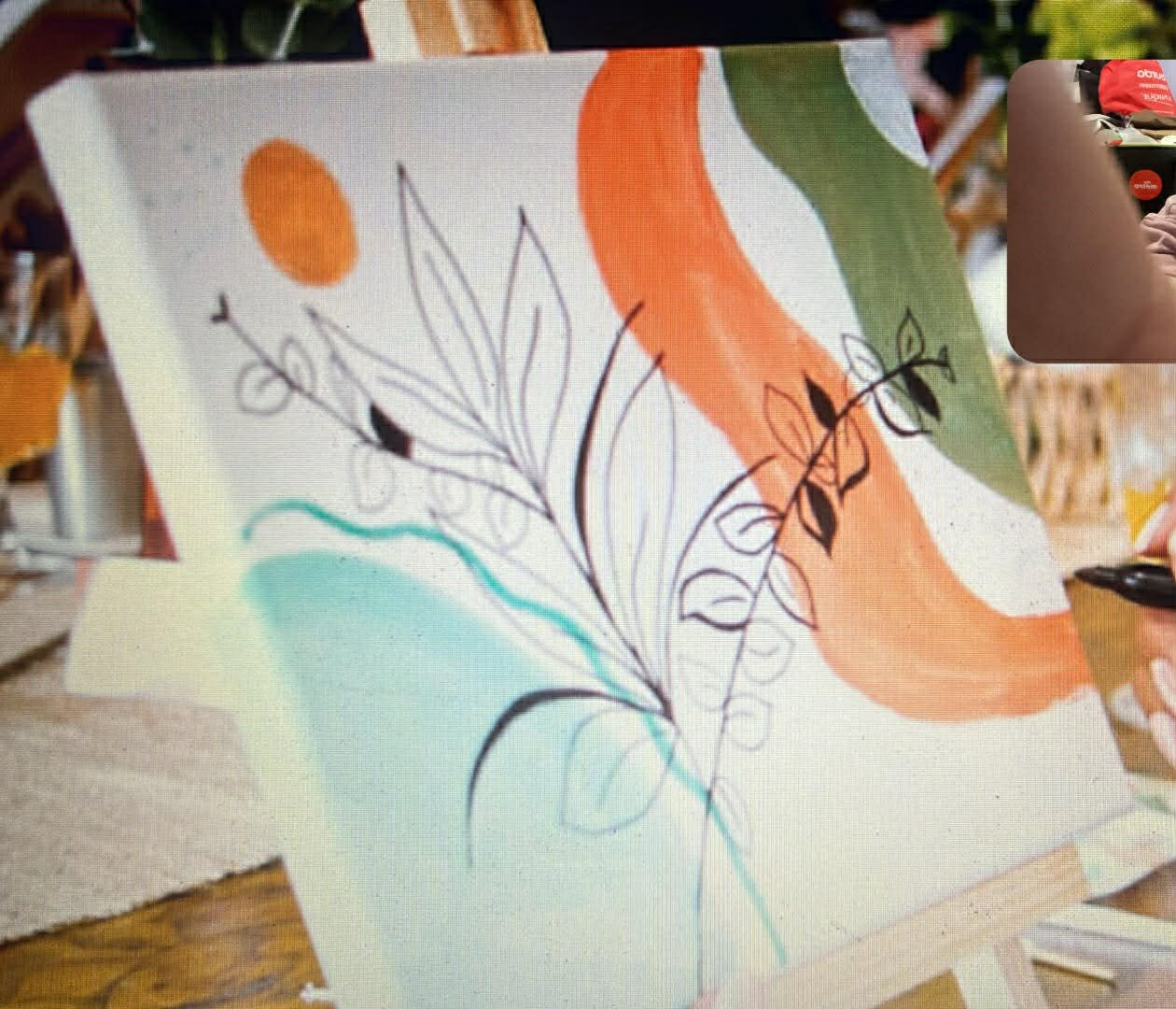 Fundraiser Paint Nite with Louise Olar- April 23rd, 7pm