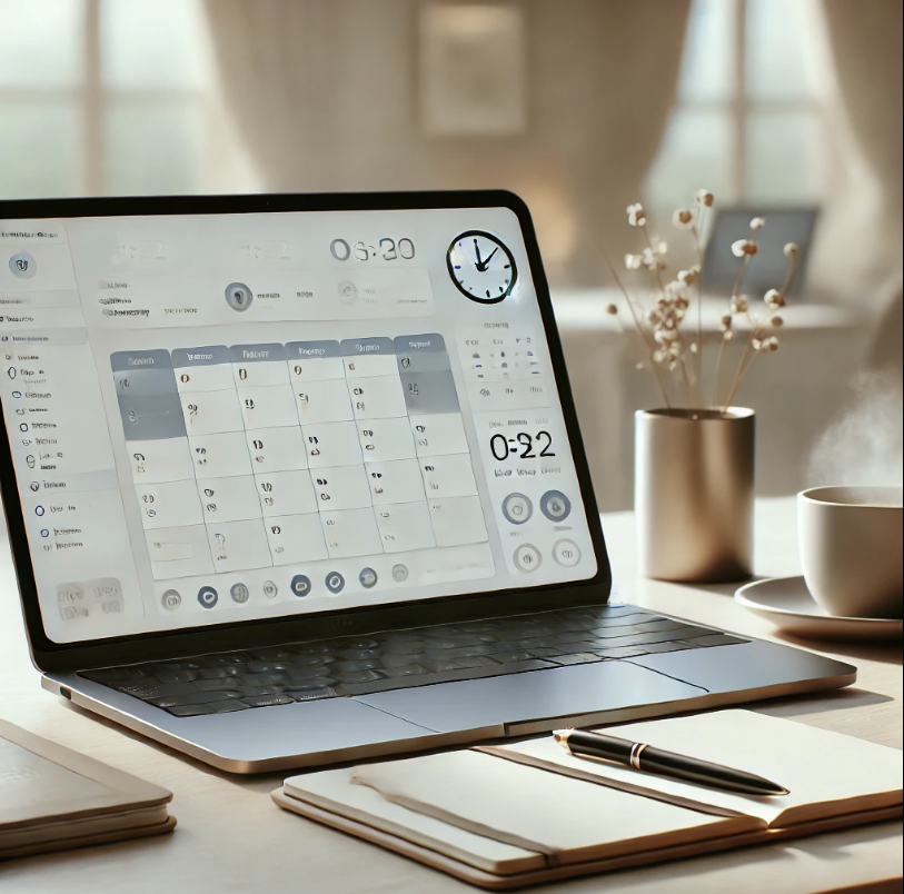 Online calendar offering contractual services, extension of existing team and strategic partner support