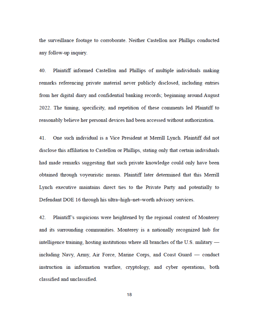Systemic misuse of federal powers impacting First and Fourth Amendment freedoms.