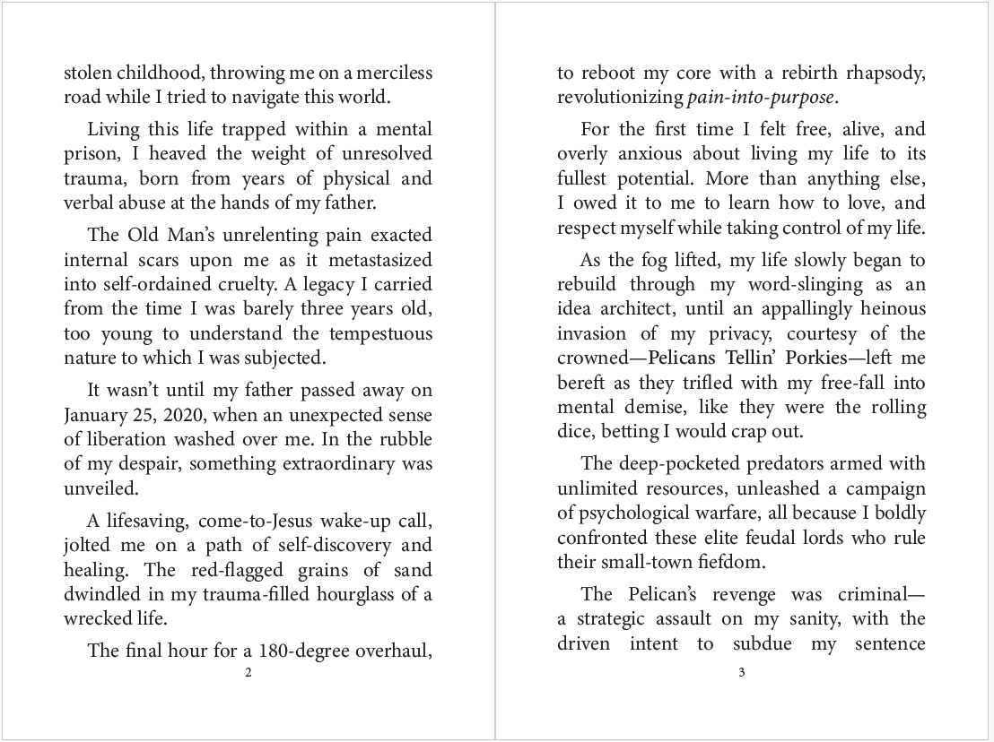 Discussing themes of mental health, trauma, and personal revival.