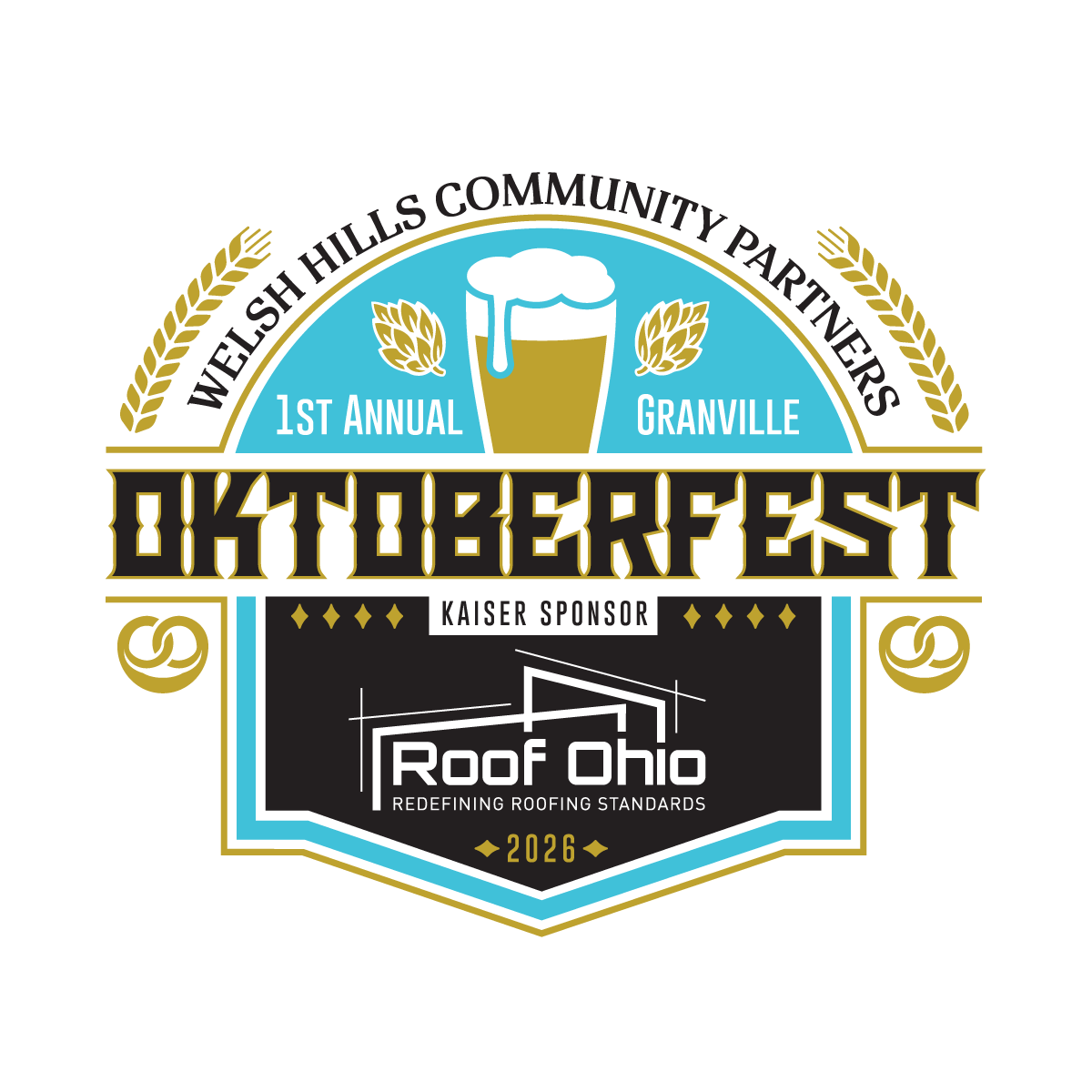 Roof Ohio Named Presenting Kaiser Sponsor for 2026 Granville Oktoberfest
